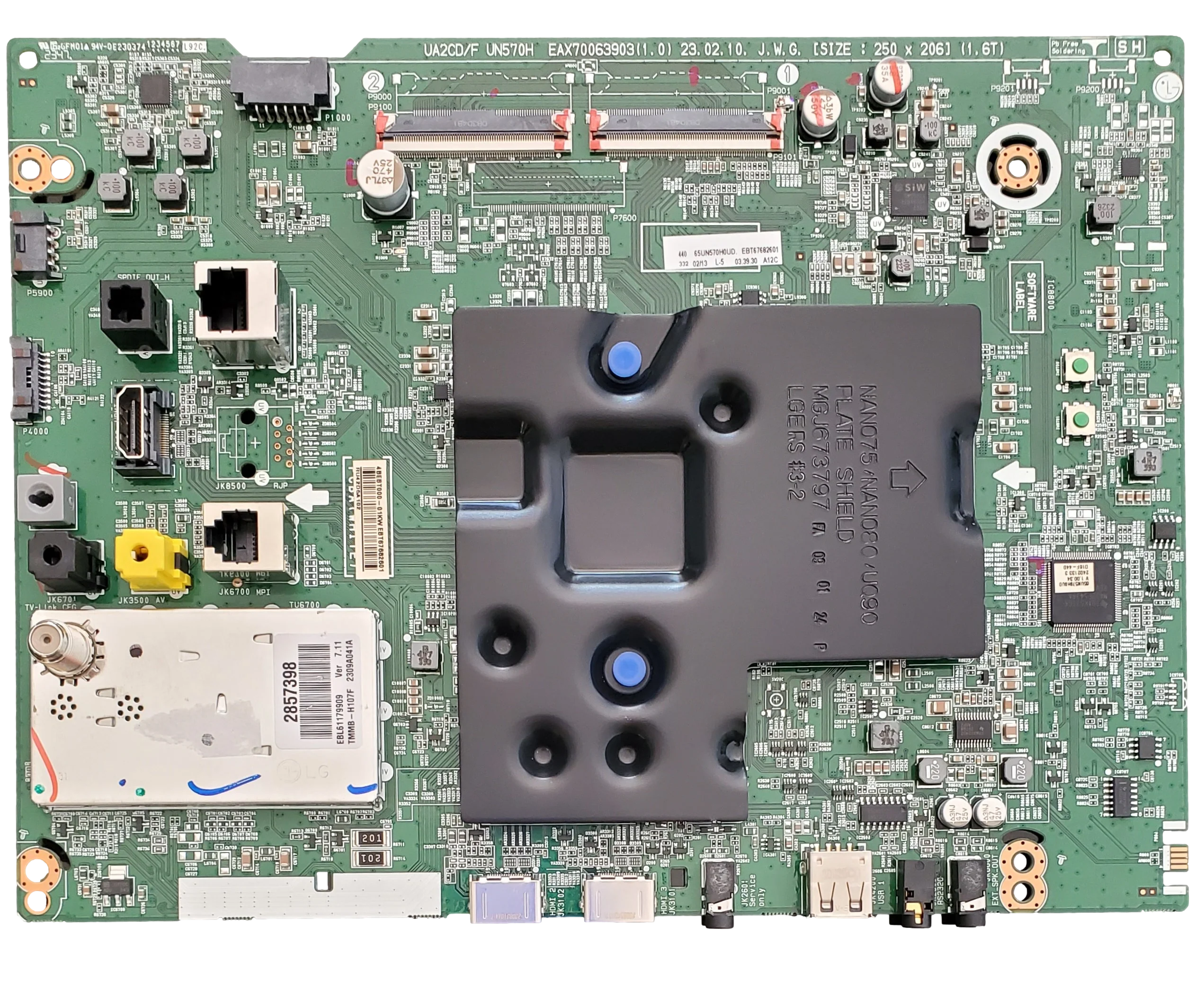 EBT67682601 LG Main Board, EAX70063903(1.0), 65UN570H0UD