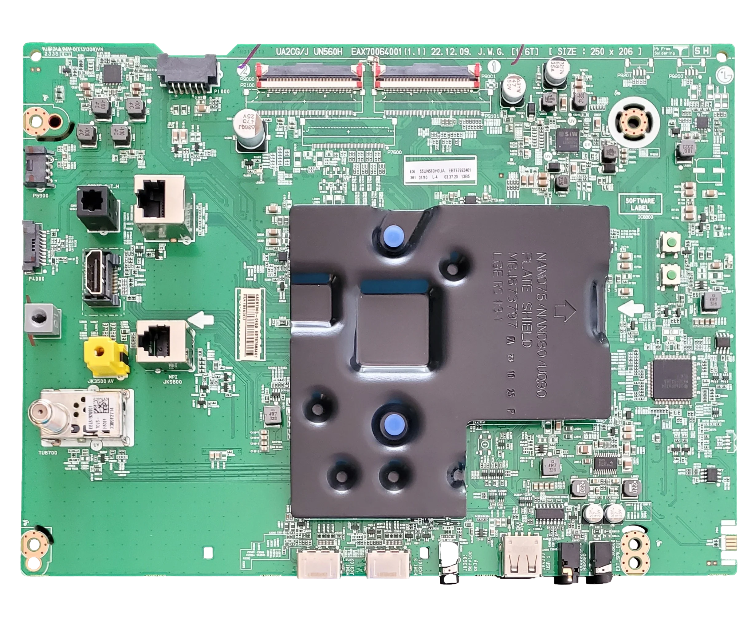 EBT67683401 LG Main Board, EBT67683401, EAX70064001 (1.1), 55UQ9000PUD, 55UN560H0UA