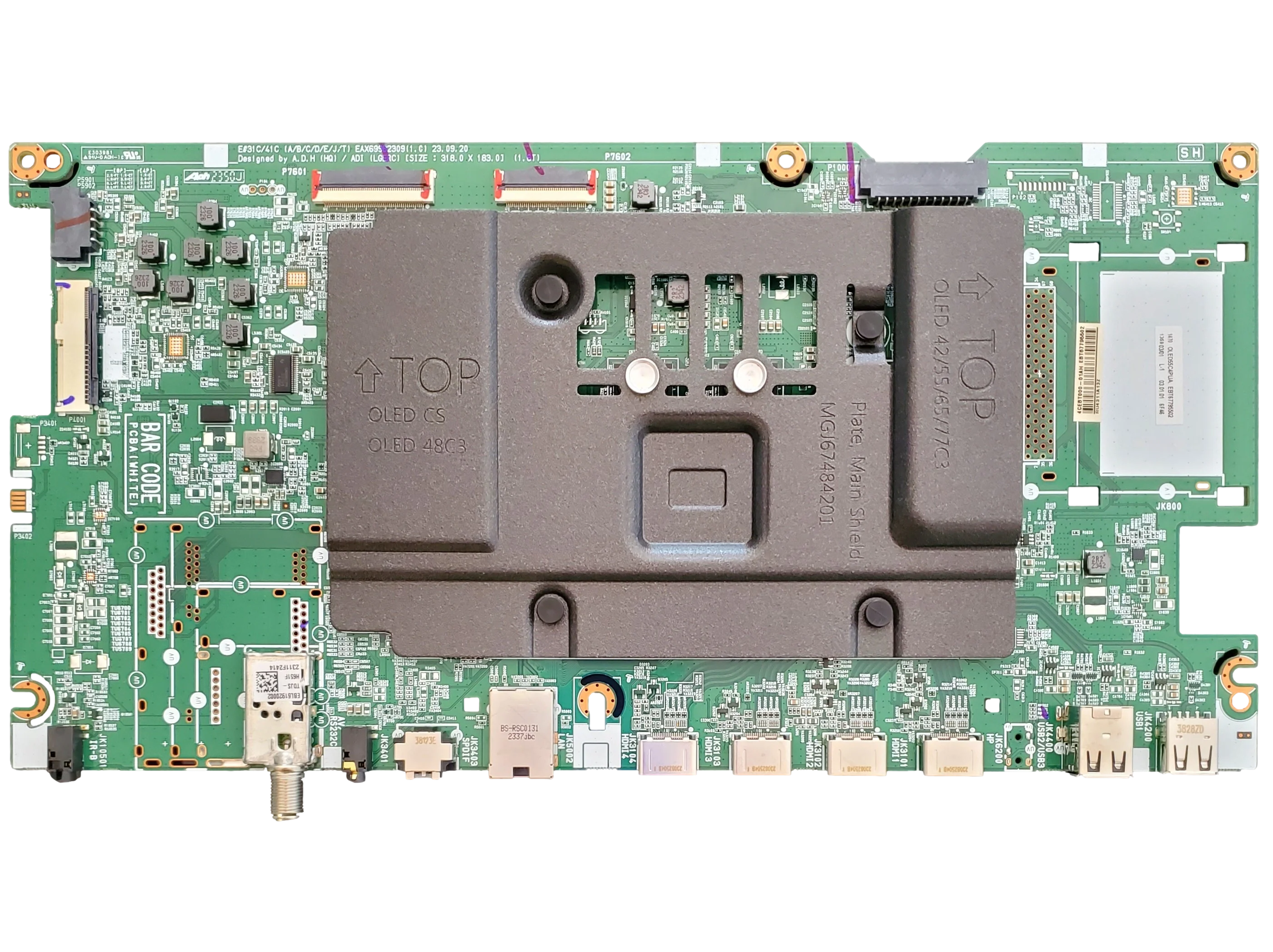 EBT67795502 LG Main Board, EAX69982309(1.0), RU4311A13Z, OLED55C4PUA