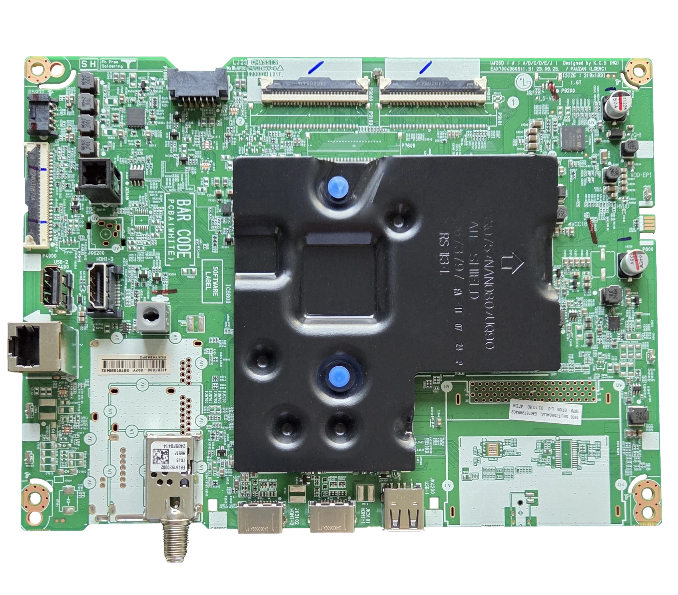 EBT67999402 LG Main Board, EAX70043606(1.3), 55UT7550AUA
