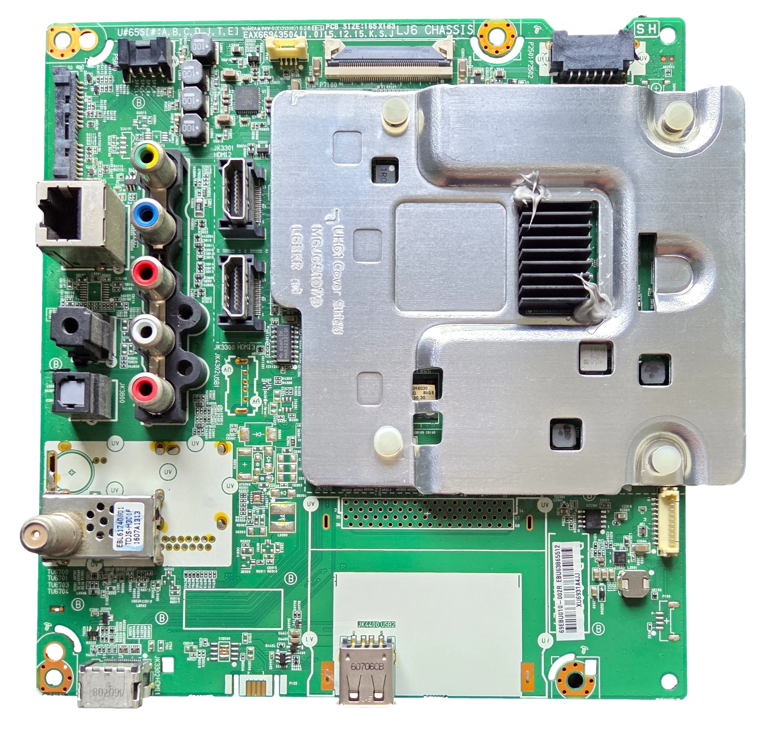 EBU63865512 LG Main Board, EAX66943504(1.0), 43UH6030-UD.BUSZLJM, 43UH6030-UD