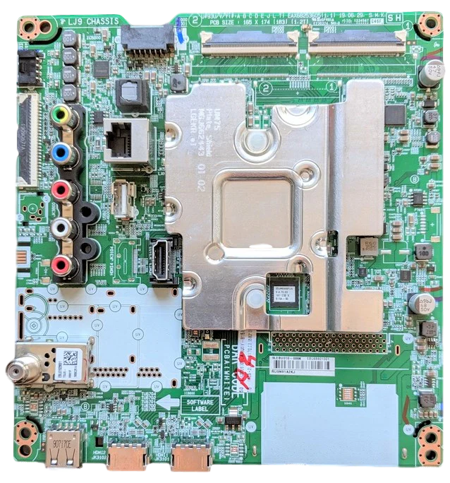 EBU65801001 LG Main Board, EBU65801001, EAX68253605(1.1), E230374, 65UM6900PUA, 65UM6950DUB