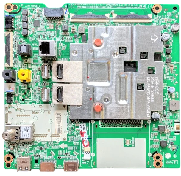 EBU66103010 LG Main Board, EAX69109604(1.0), UC.BUSWLKR, 75UN8570PUC