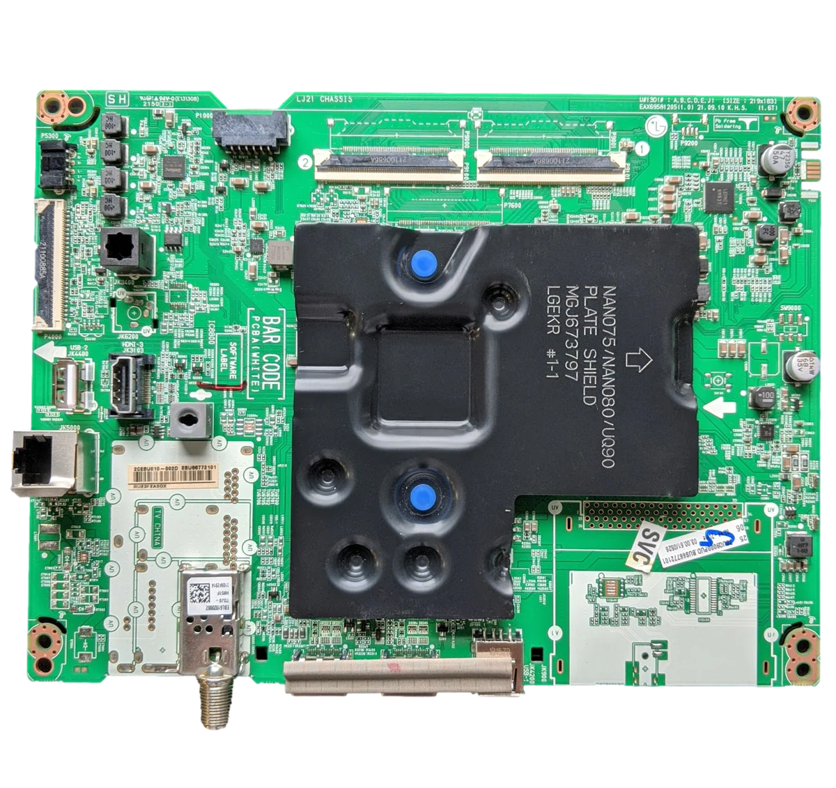 EBU66772101 LG Main Board, EAX69581205 (1.0), 70UQ9000PUD
