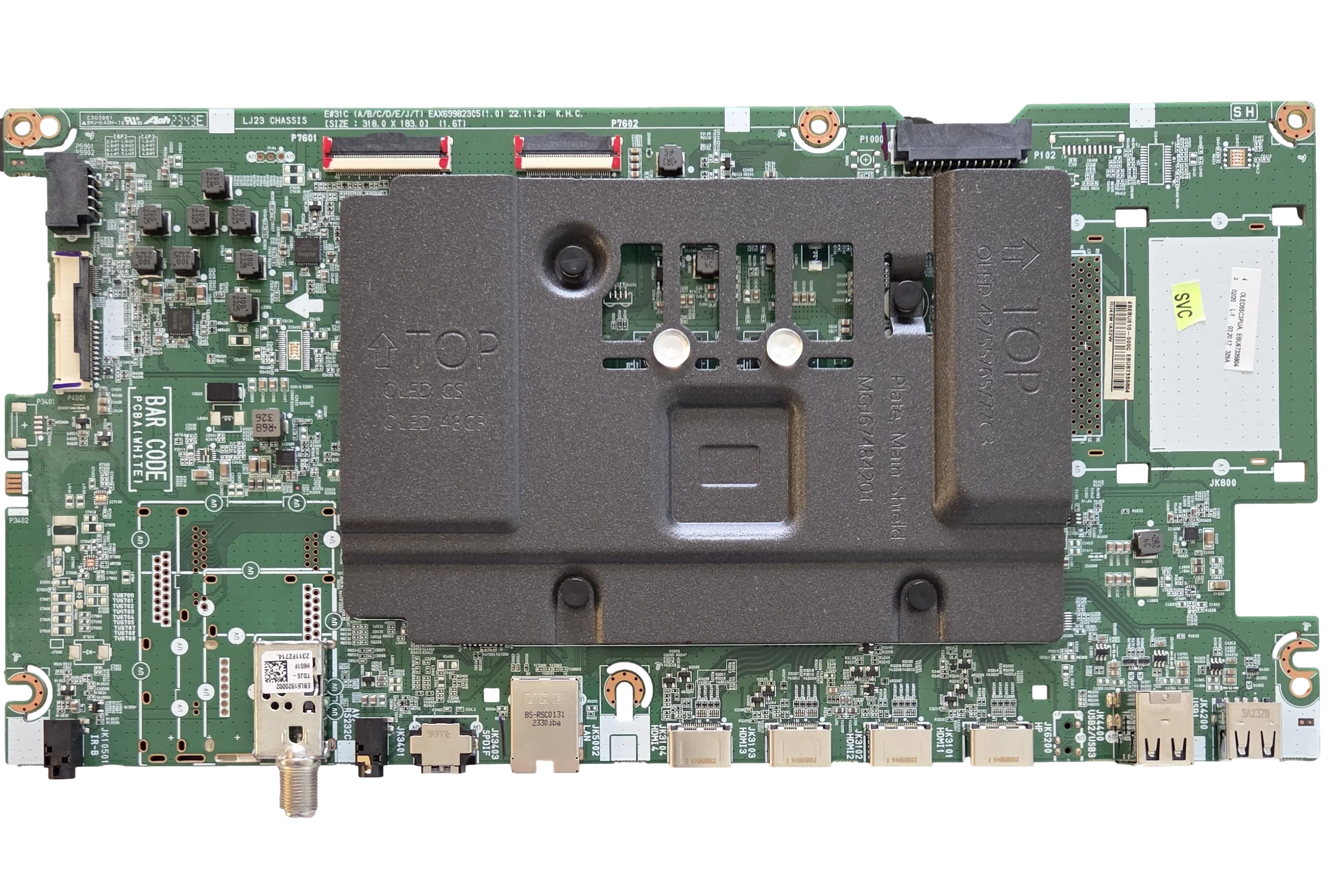 EBU67335804 LG Main Board, EAX69982305(1.0), OLED55C3PUA