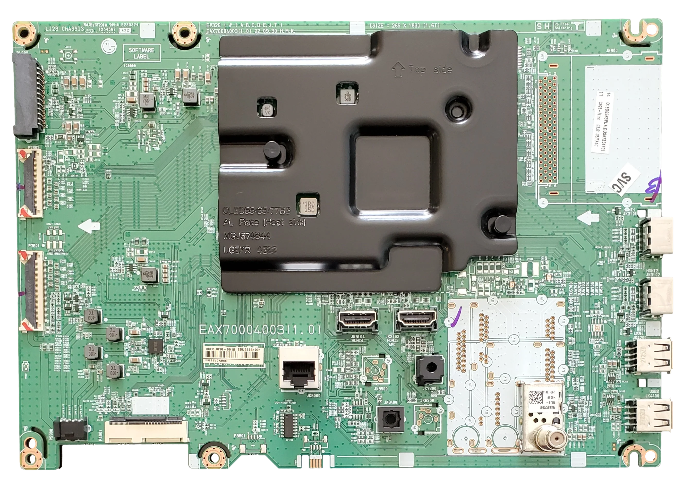 EBU67351901 LG Main Board, EBU67351901, EAX70004003 (1.0), OLED65B3PUA