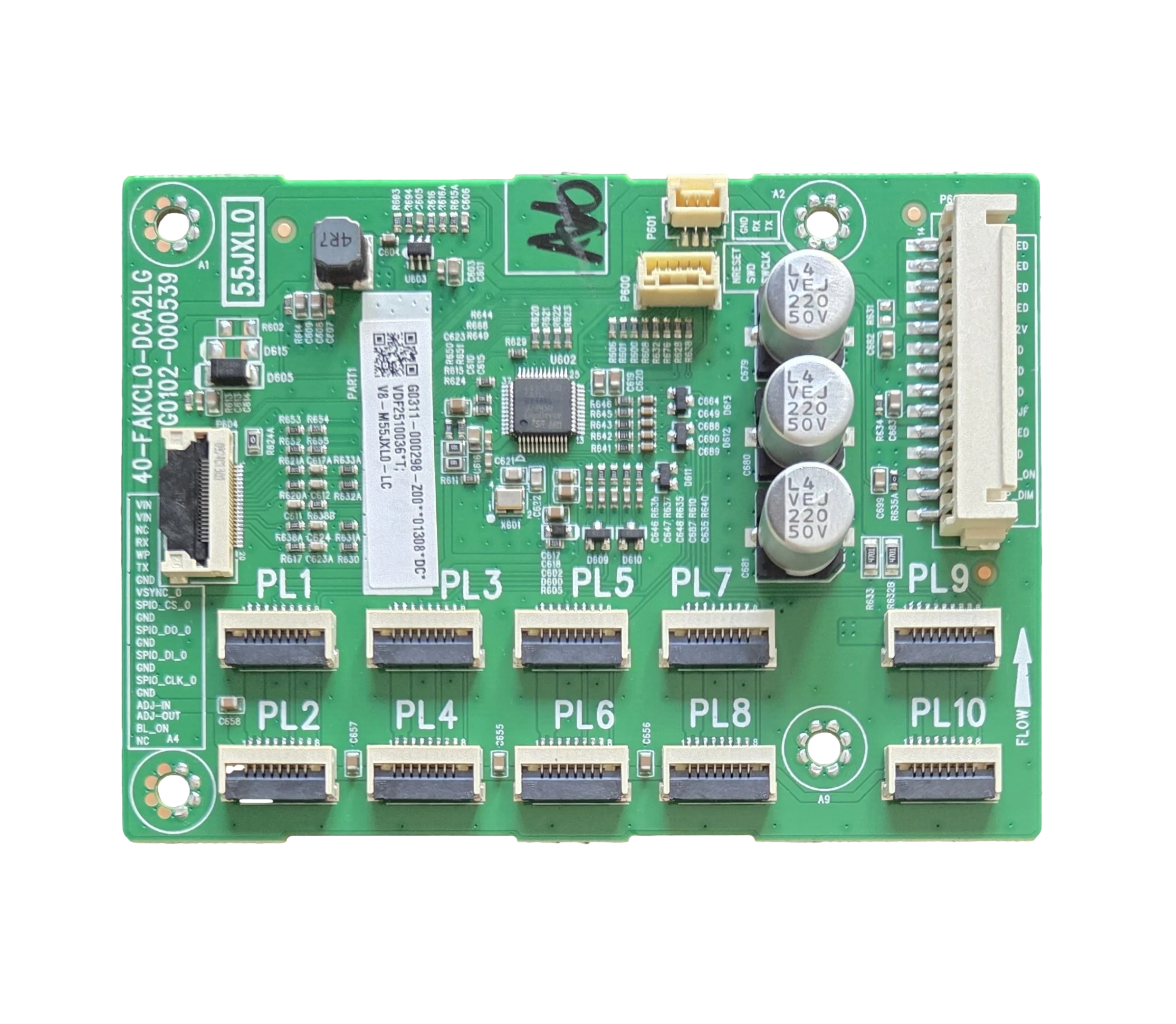G0311-000298 TCL Led Driver, 40-FAKCL0-DCA2LG, 50QM5K