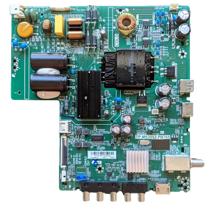 H17071811 LG Main Board, 43LJ500M-UB, TP.MS3553.PB765, 43LJ500M