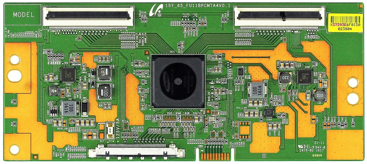 LJ94-37393E Vizio T-Con, 15Y_65_FU11BPCMTA4V0.1, E65-E0, D65-E0, 65S405, D650I-B2, LC-65P6000U, 65R617, 65R615, E65-F0, M65-E0, 65S403