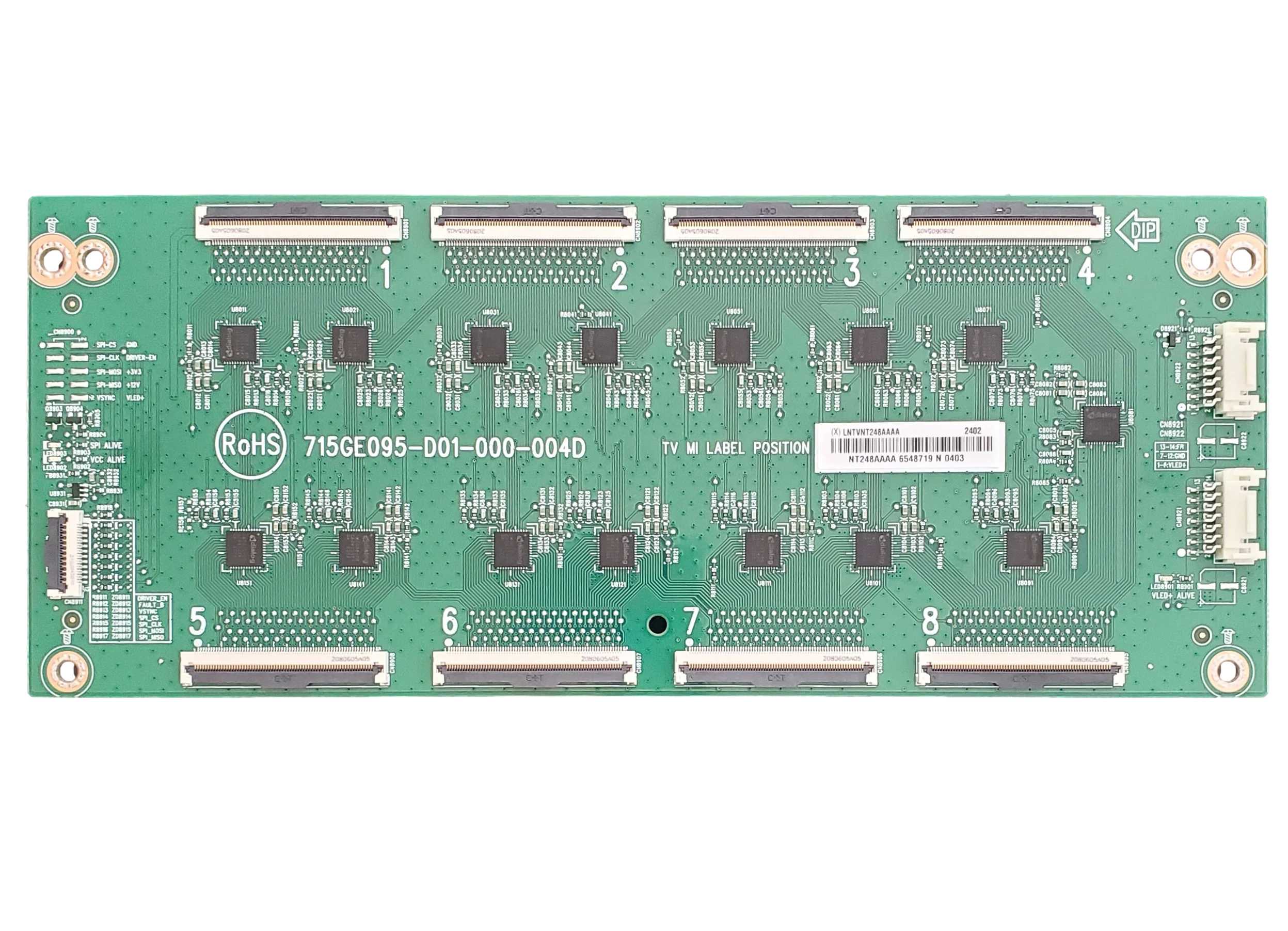 LNTVNT248AAAA Roku LED Driver, LNTVNT248AAAA, 715GE095-D01-000-004D, 75R8BX