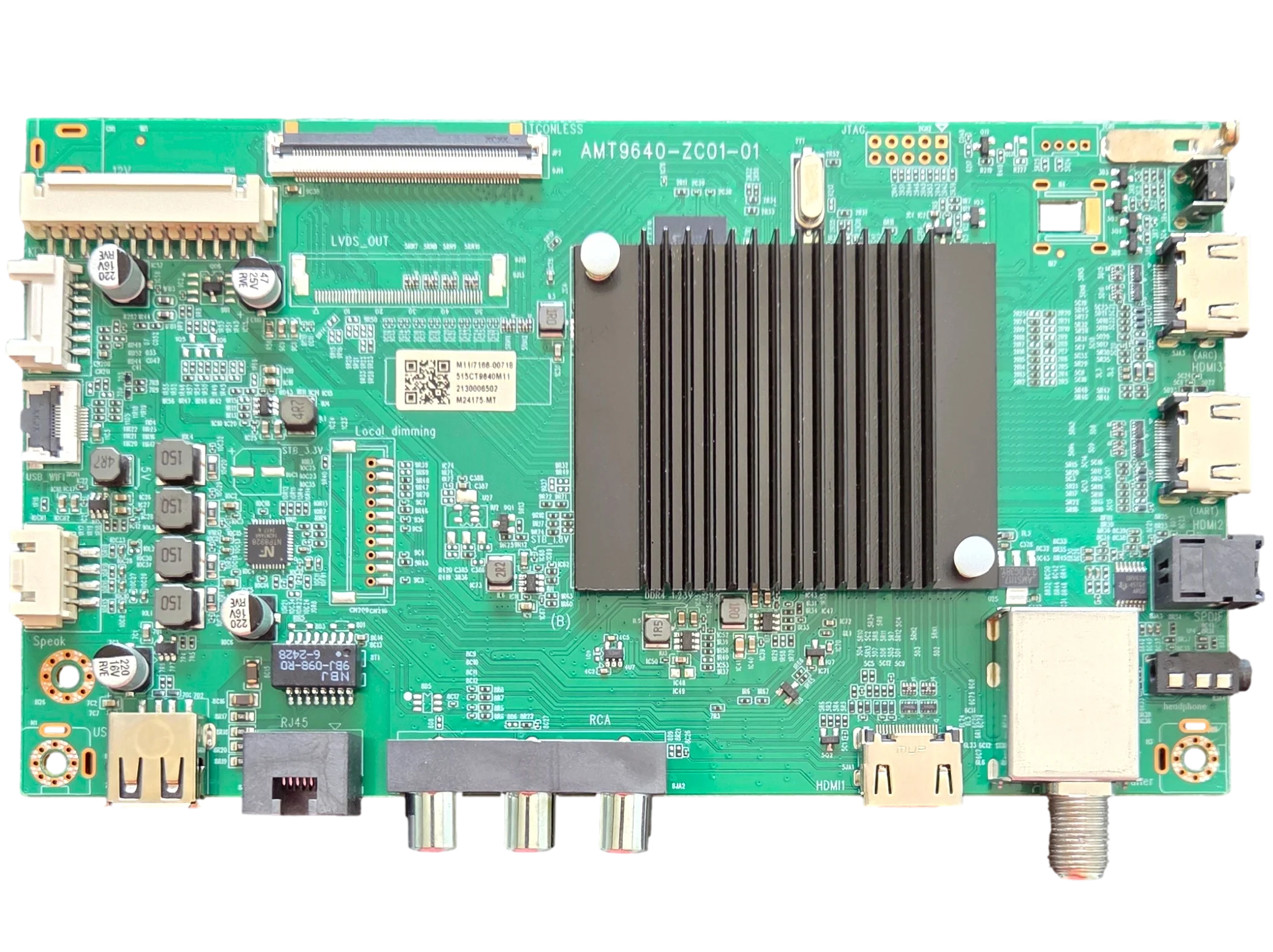 M24175-MT Onn Main Board, AMT9640-ZC01-01, 515CT9640M11, M11, 100012585