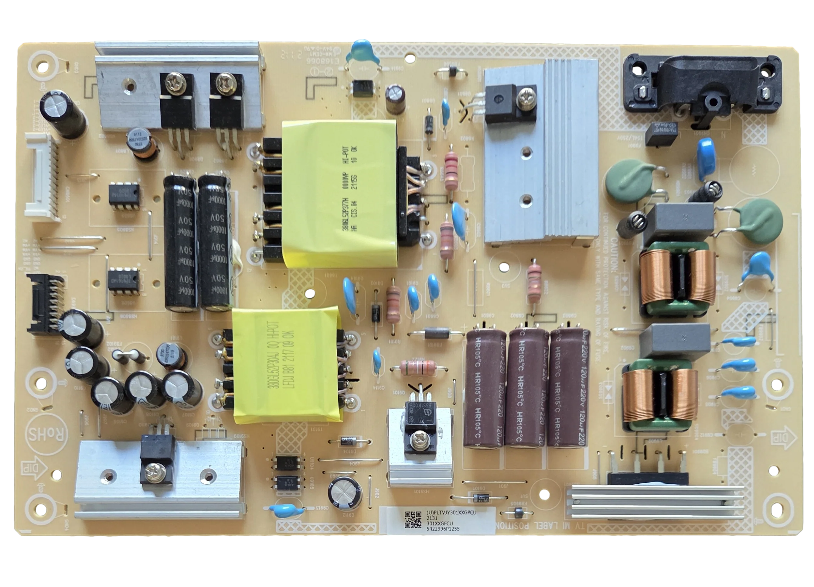 PLTVJY301XXGPCU Insignia Power Supply, PLTVJY301XXGPCU, 715G9519-P01-003-003M, NS-50F301NA22