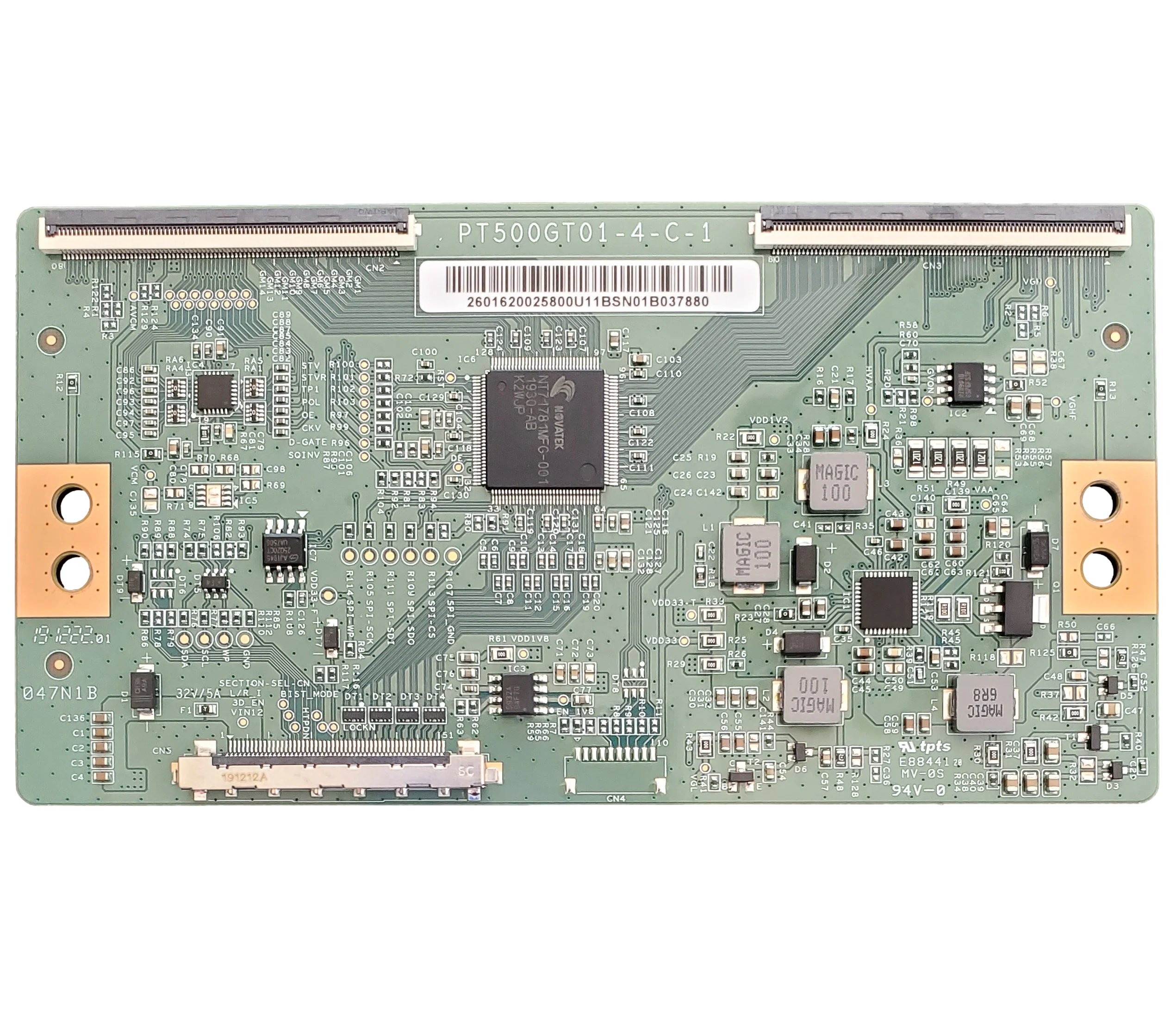 PT500GT01-4-C-1 LG T-Con Board, PT500GT01-4-C-1, 2601620025800, E88441, 50UN7300PUF, 50UN7300AUD