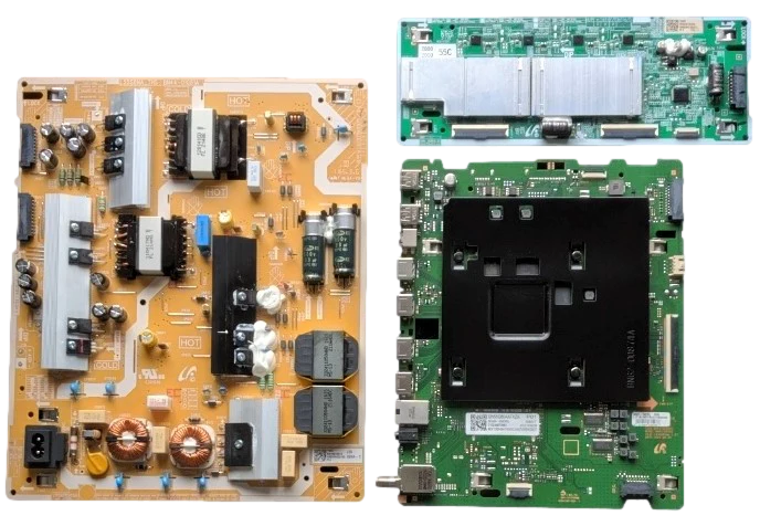 QN55Q80AAFXZA Samsung TV Repair Parts Kit, BN94-16906U / BN94-16876G, Main Board, BN44-01051A Power Supply, BN44-01046B LED Driver, QN55Q80AAFXZA (BA01), QN55Q80AAFXZA