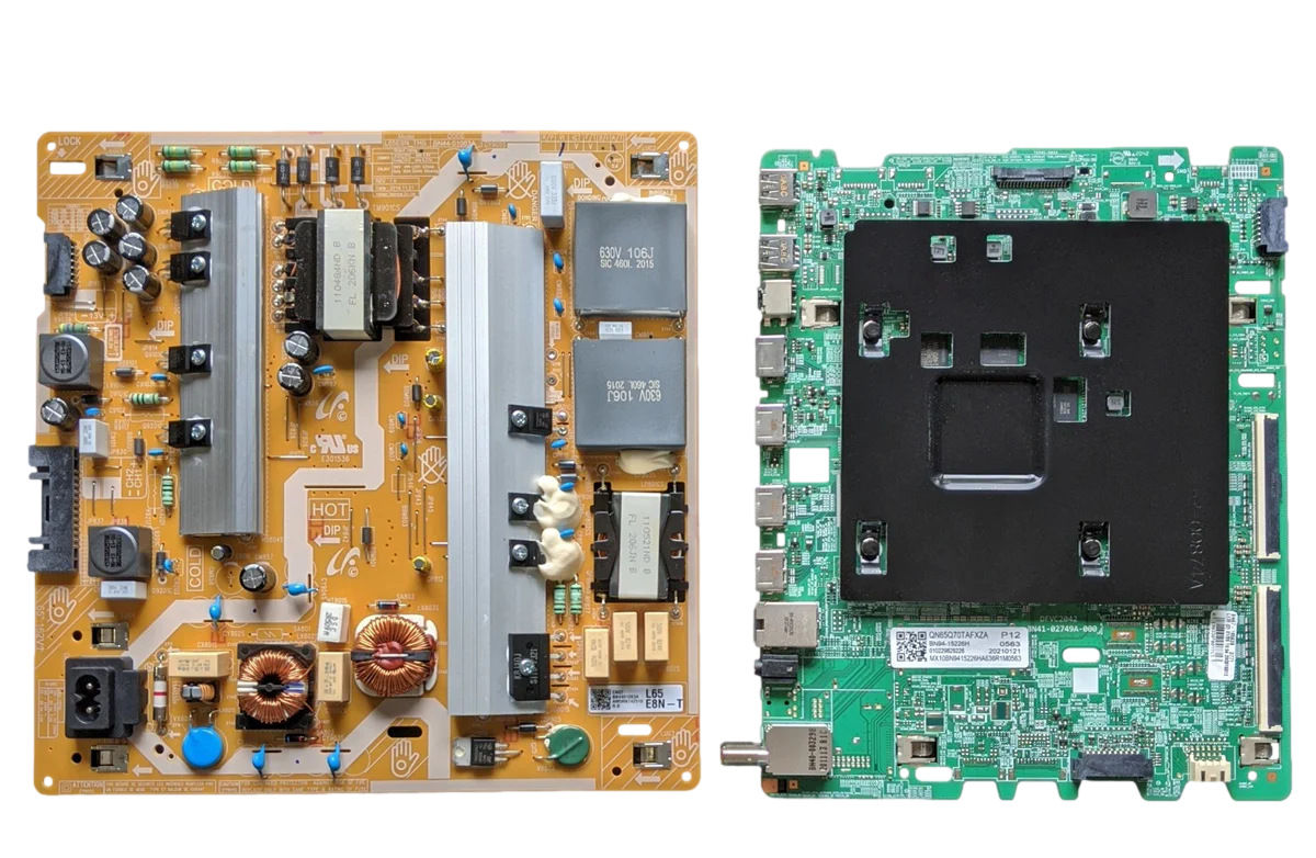 QN65Q70TAFXZA Samsung TV Repair Parts Kit, BN94-15226H Main Board, BN44-01063A Power Supply, QN65Q70TAFXZA, QN65Q7DTAFXZA
