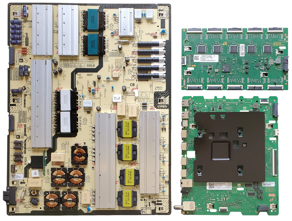 QN85QN85BAFXZA Samsung TV Repair Parts Kit, BN94-17734C Main Board, BN44-01167A Power Supply, BN94-17426B LED Driver, QN85QN85BAFXZA , QN85QN85BAFXZA