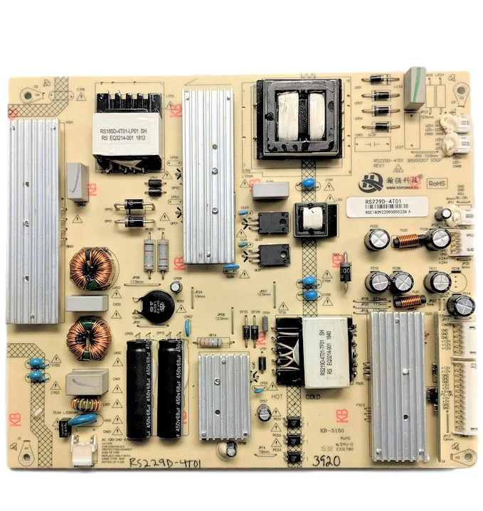 RS229D-4T01 RCA Power Supply, RS229D-4T01, RS225D-4T01, 3BS00207 03GP, RTU6549, RNSMU6536-B