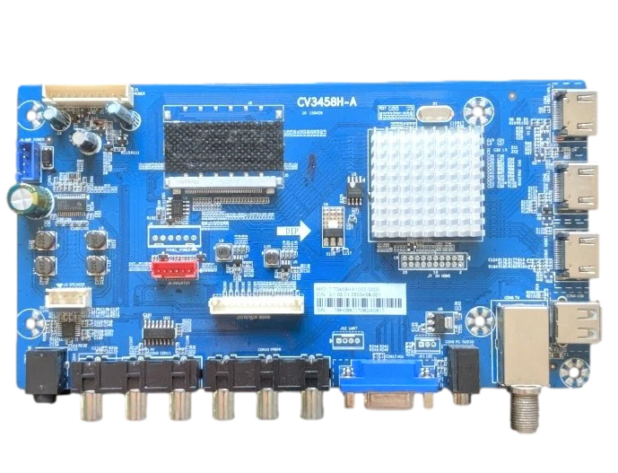 RTU6549-MAIN-V1 RCA Main Board, CV3458H-A, 7.T3458HA1000.0003, 3.1.05.01.0503458-001, RTU6549