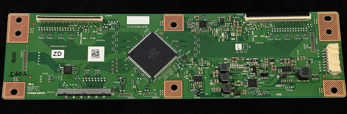 RUNTK0334FVZD LG T-Con Board, 1P-0171X00-40SB, 70UK6570PUB, 70UK6190PUB