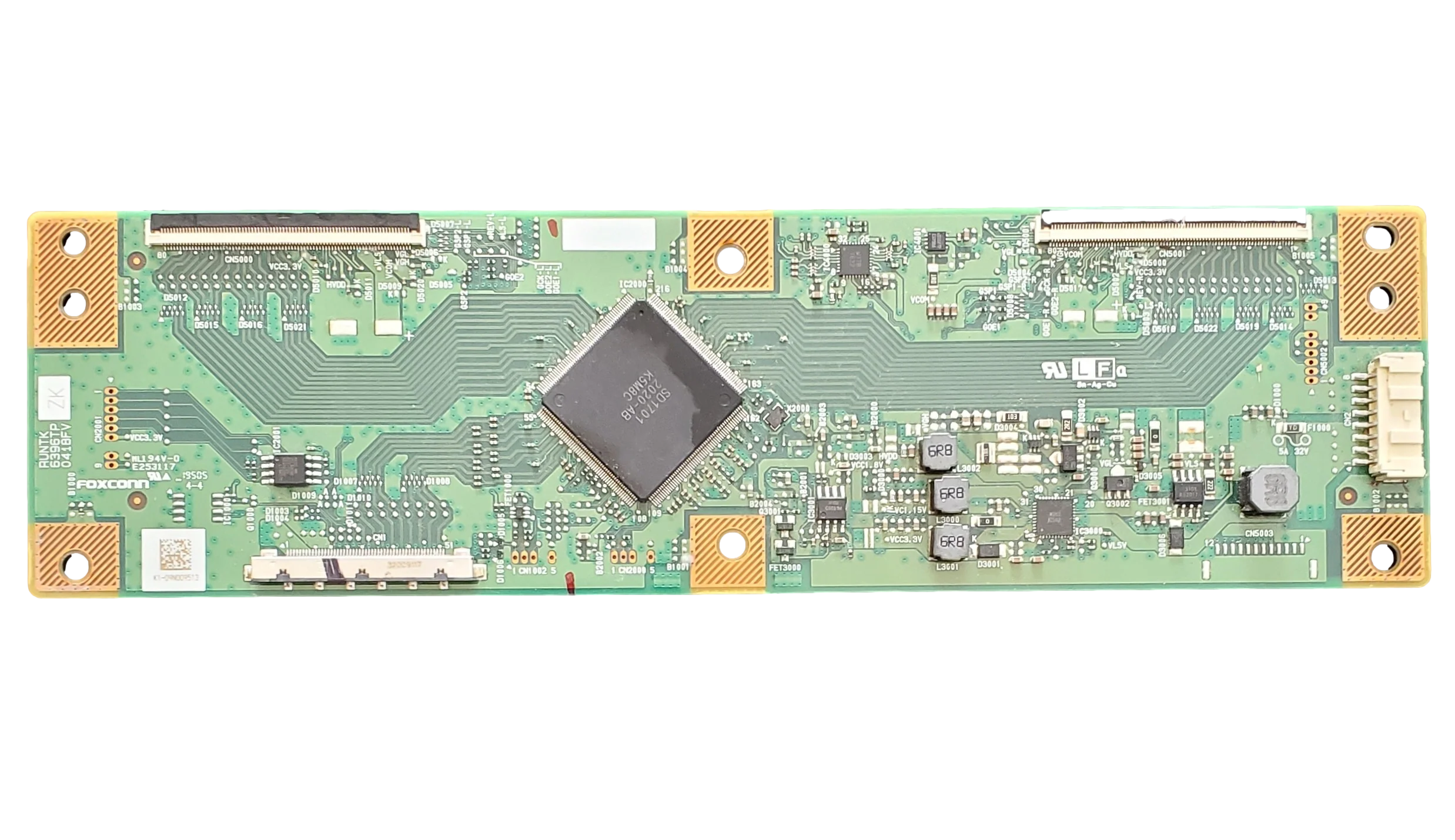 RUNTK6396TPZK, Skyworth T-Con Board, 0418FV, 70UC6200
