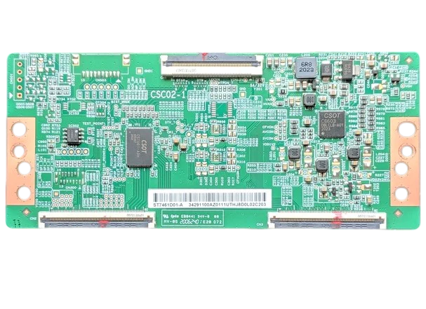 4T-TCN750-CS09 TCL T-Con Board, CSC02-1, 34.29110.0AZ, E88441, 19303, 75S434, 75S431