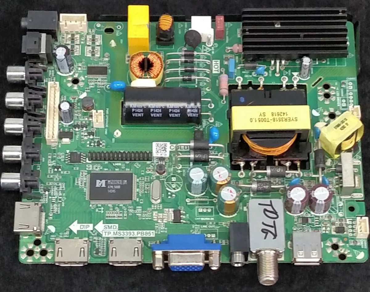 SY14409-10 Element Main Board / Power Supply, TP.MS3393.PB851, ELEFW504 ??