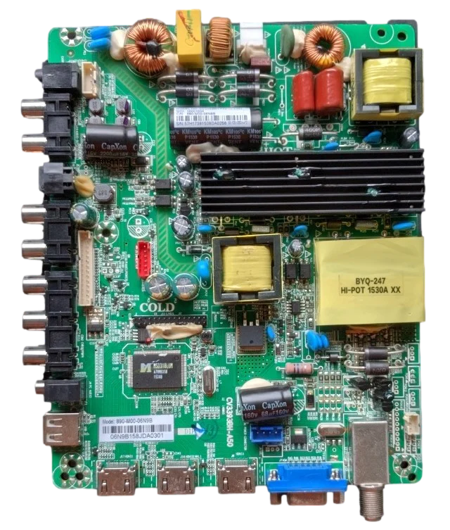 SY15165 Seiki Main Board, 890-M00-06N9B, CV3393BH-A50, SE50FM