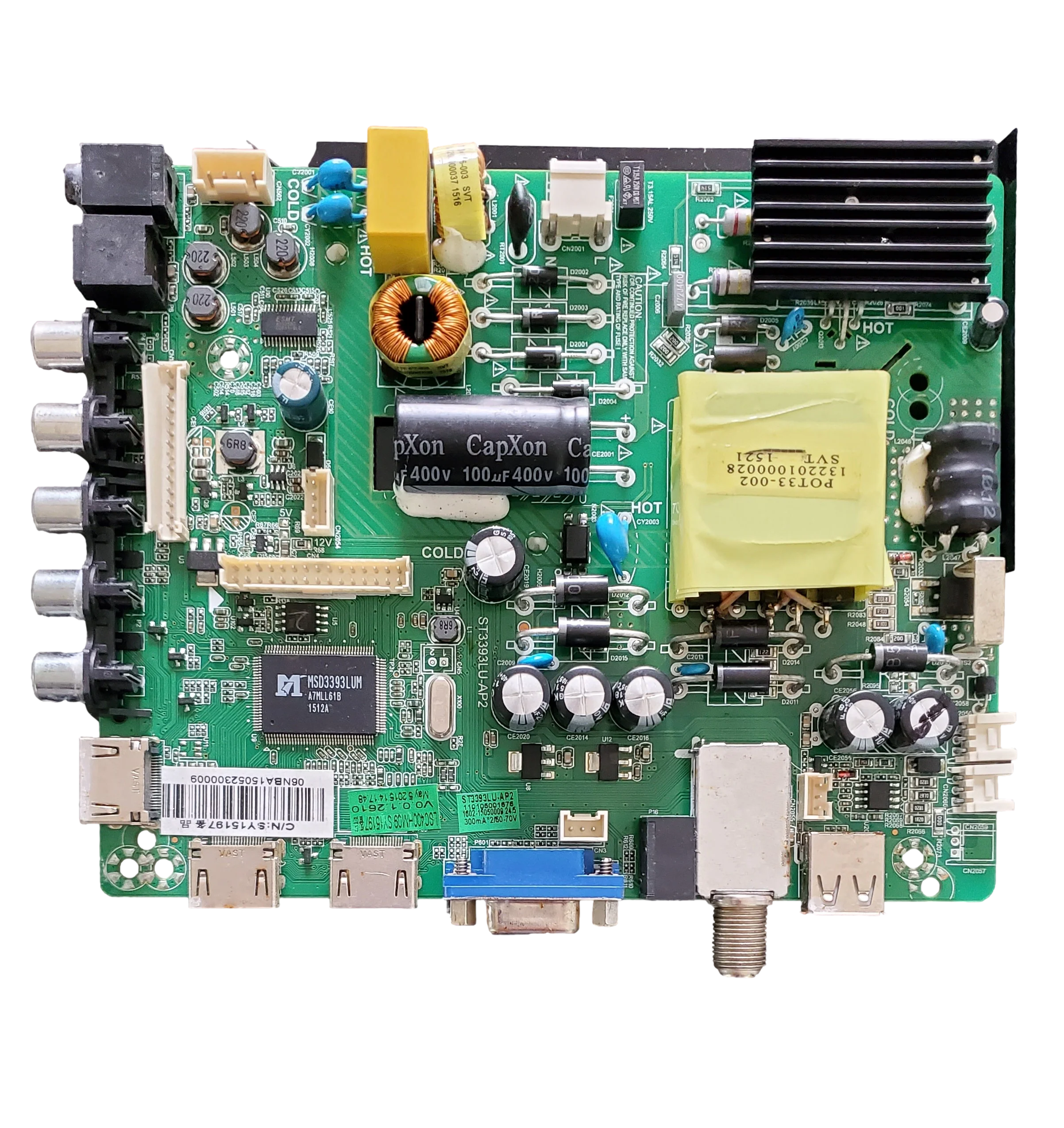 SY15197-3 Element Main Board / Power Supply, ST3393LU-AP2 , SY15197-3 , ELEFW408