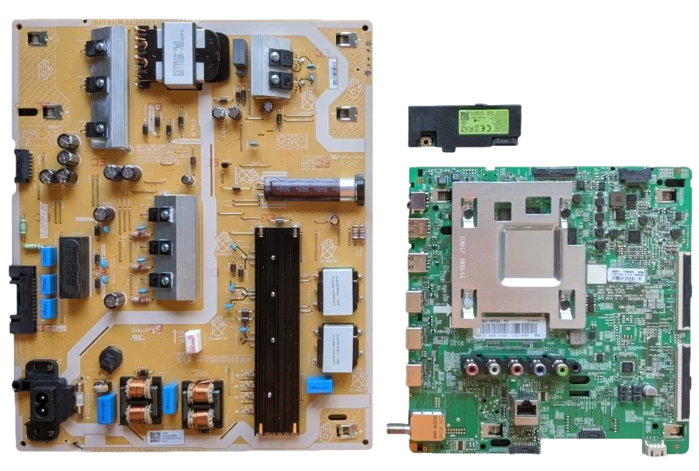 UN75RU7100FXZA Samsung TV Repair Parts Kit, BN94-14183A Main Board, BN44-00992A Power Supply, BN59-01314A Wifi, UN75RU7100FXZA (BA02)