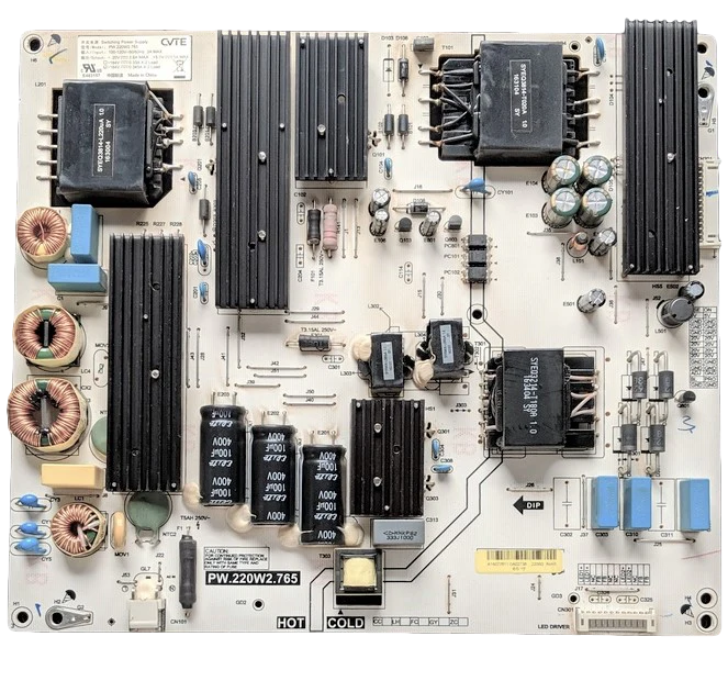 UPBPSPCVT002 Philips Power Supply, DS2, PW.220W2.765, 65PFL6601/F7A