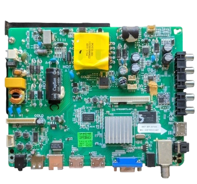 W17062-SY Westinghouse Main/Power Supply Board, ST6308RTU-AP1, JE400D3HE1N, WD40FB2530