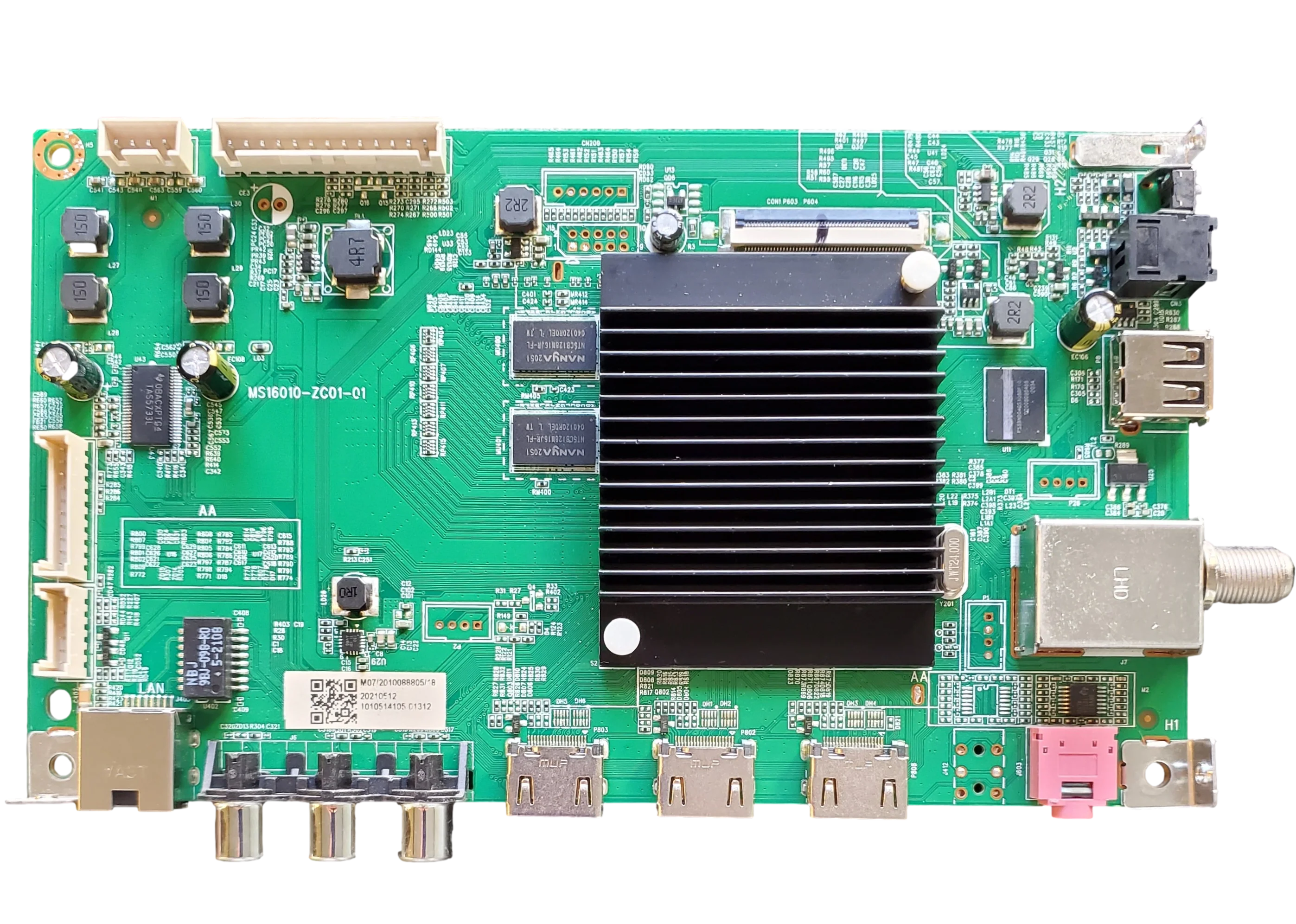WR70UT4210-MAIN Westinghouse Main Board, 515C16010M07, MS16010-ZC01-01, WR70UT4210